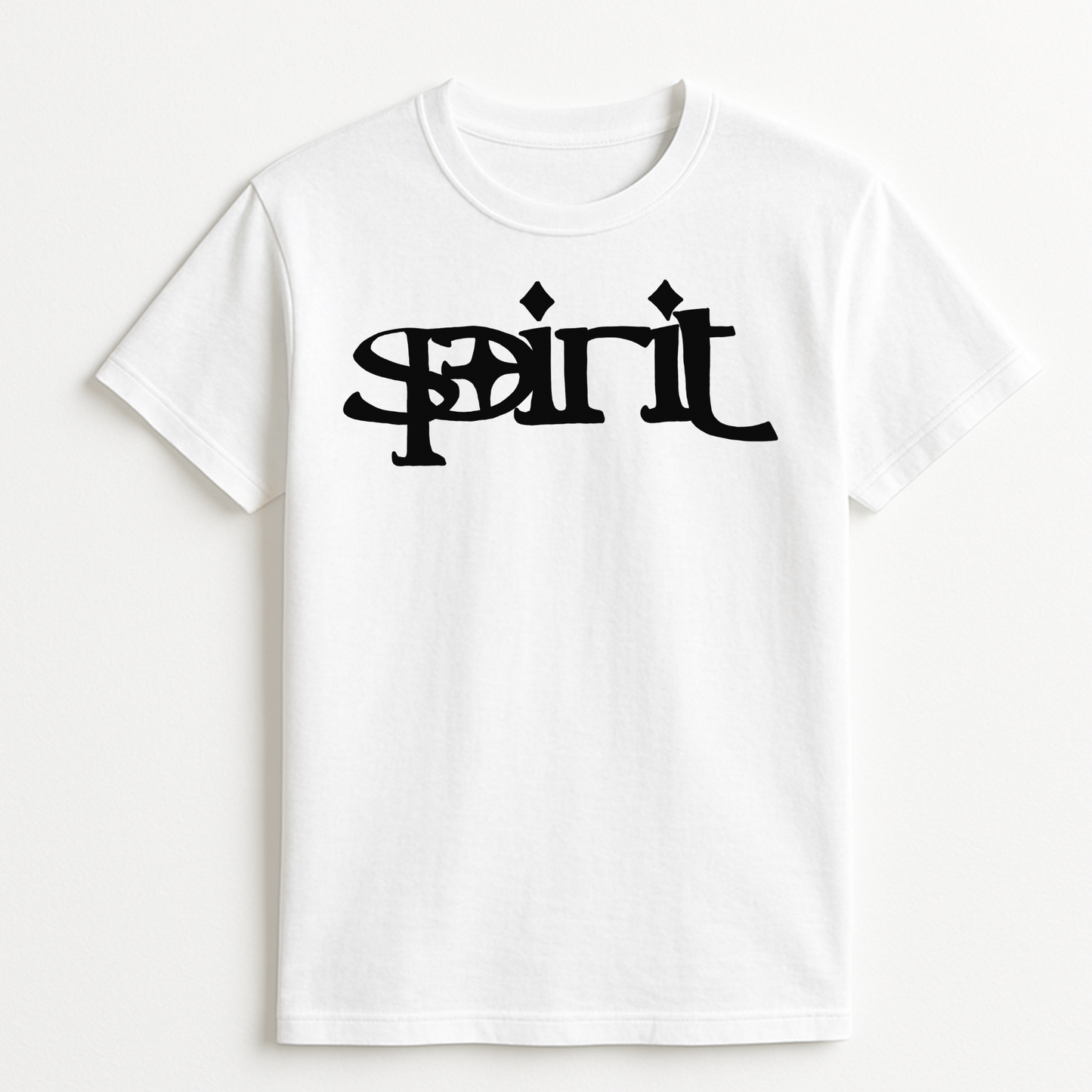 MYD Casuals white cotton spirit t shirt