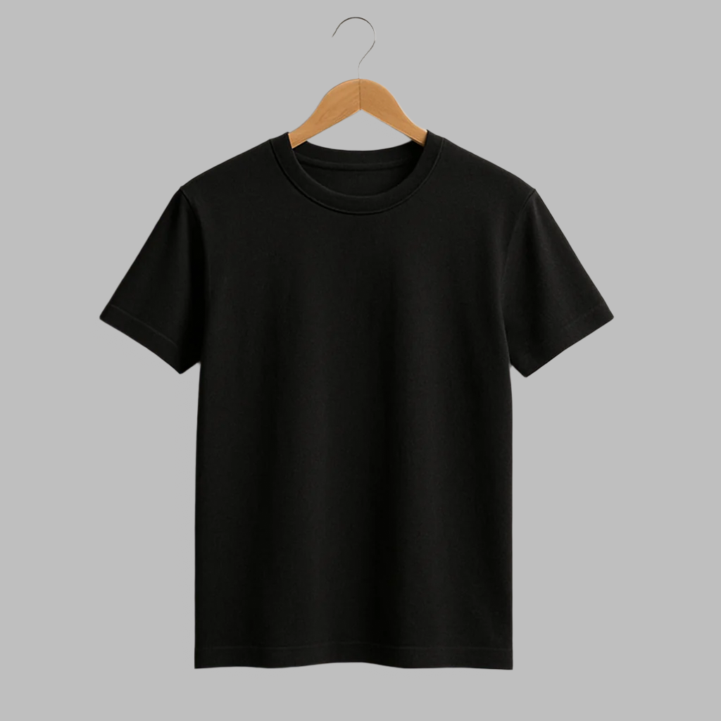 MYDC PLAIN BLACK THIRT