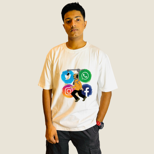 MYD CASUALS Oversized white FOR MEN