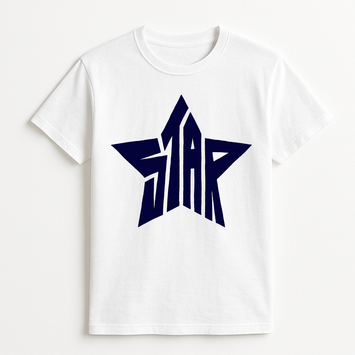 MYD Casuals white star tshirt