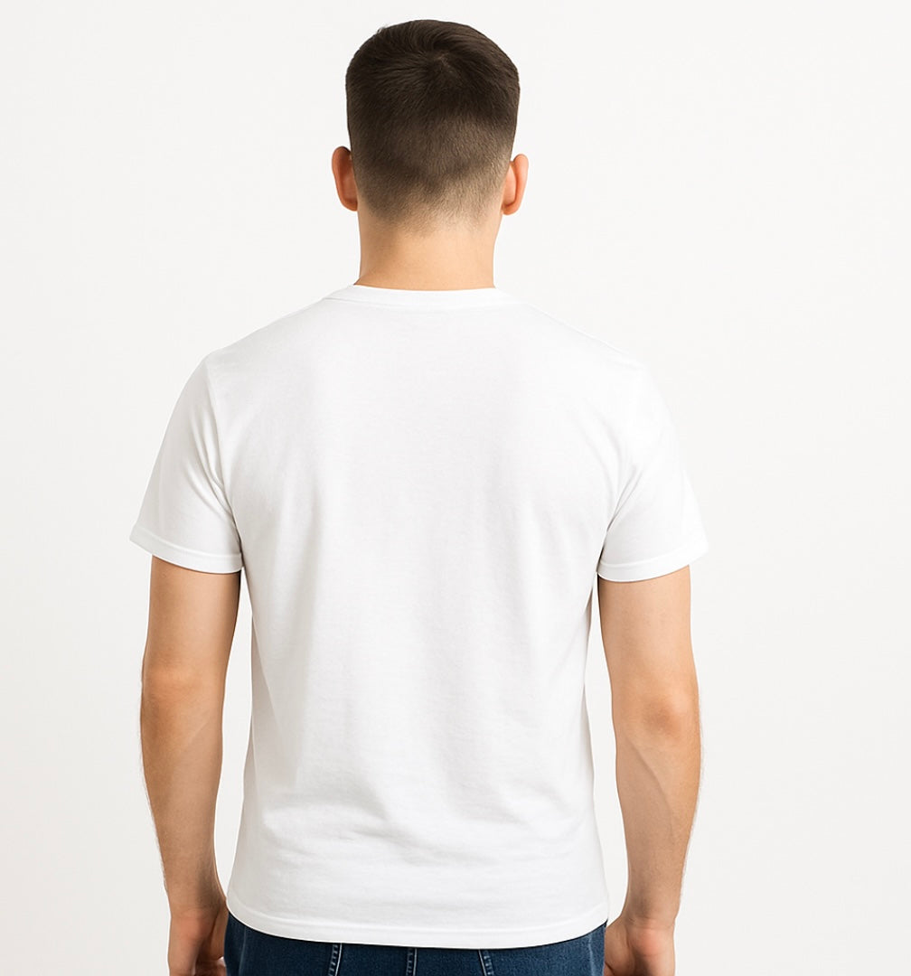 MYD Casuals white cotton spirit t shirt