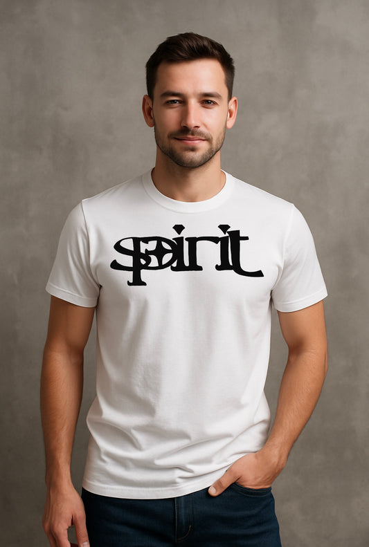 MYD Casuals white cotton spirit t shirt