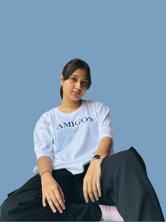 MYDC White oversized tshirts for women